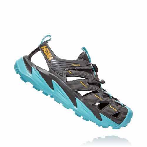 Hoka One One SKY HOPARA Hiking Shoes For Women India Grey/Blue IN-1409